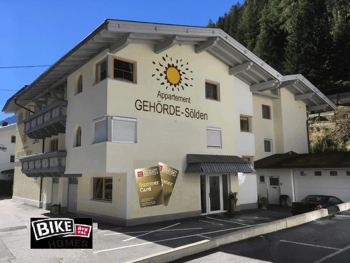 Appartement Gehoerde-Soelden Inklusive Summercard Zewnętrze zdjęcie
